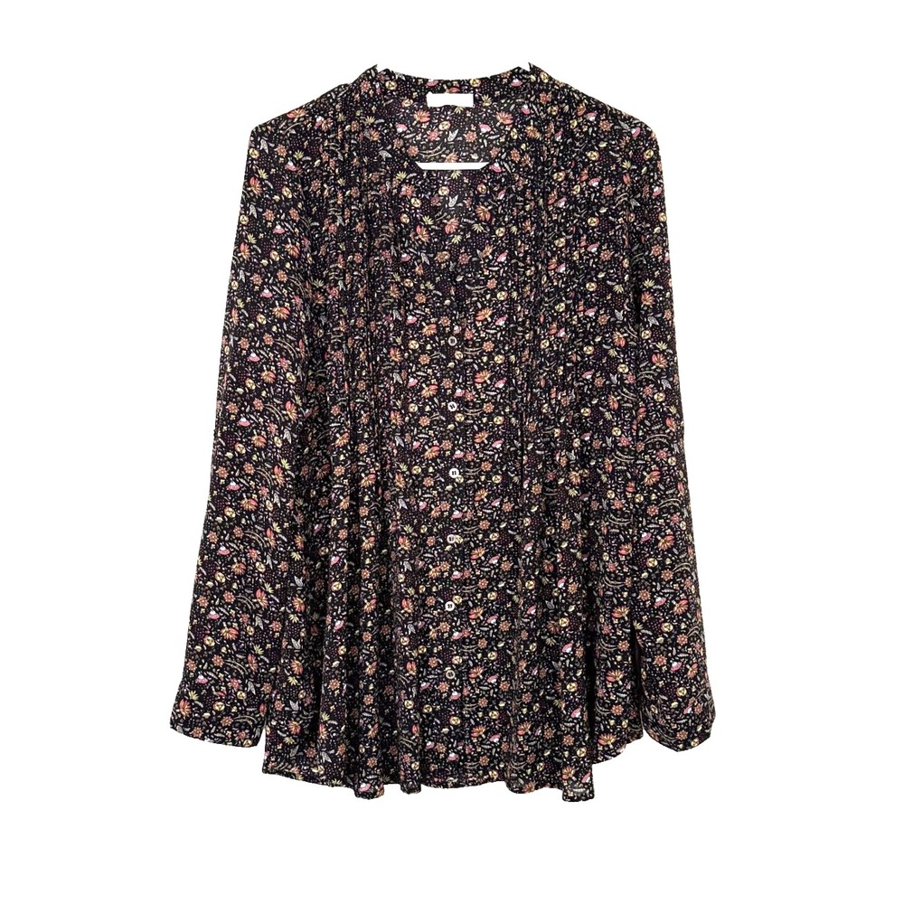 KAII Women's Top Size M Boho Chic Blouse‎ Casual Flowy Feminine Style